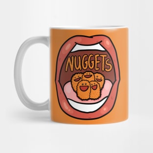 Fast Food Lover, Chicken nuggets in your mouth Mug